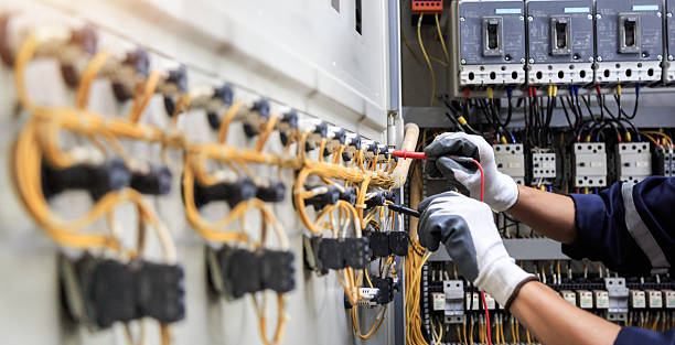 Professional Electrical Panel Upgrade technician working in Corning, CA